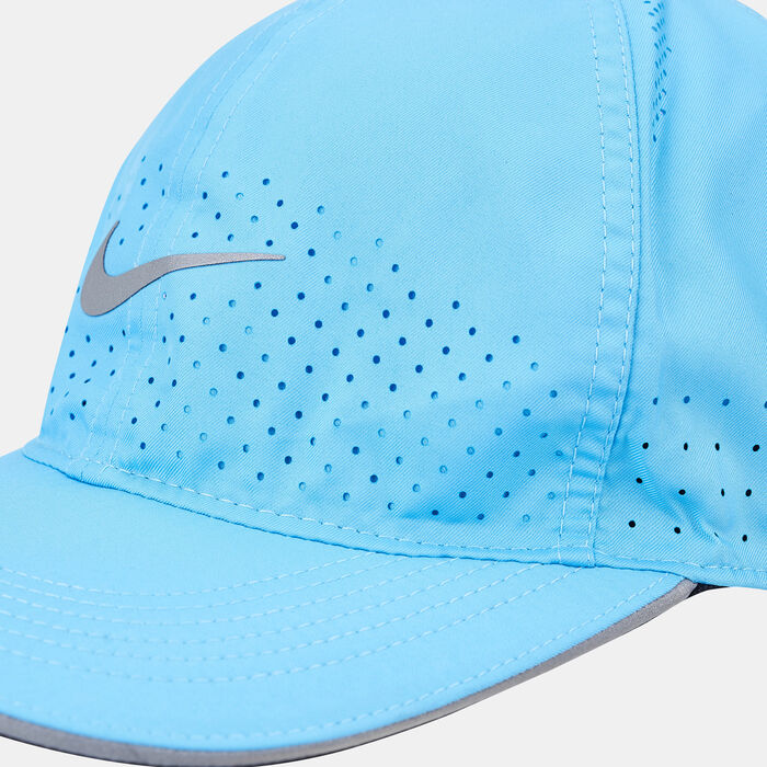 Nike Dri-FIT Pro Trail Running Strapback Hat Baseball Blue Cap DC3625-403  for sale online