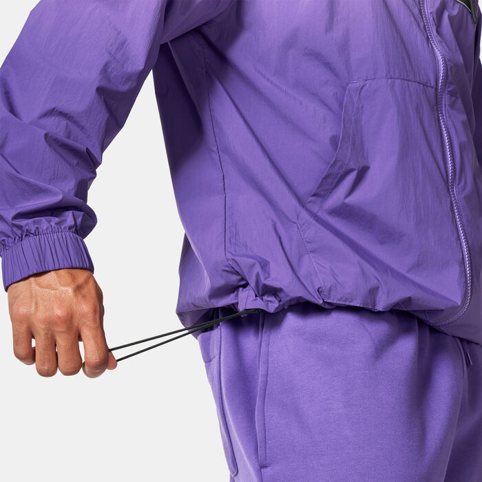 Timberland Men's Windbreaker Full-Zip Jacket Purple Timberland Men's Windbreaker Full-Zip Jacket Purple image number 3