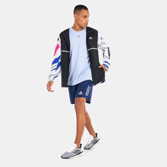 adidas Men's Own the Run Seasonal Jacket Black adidas Men's Own the Run Seasonal Jacket Black image number 2