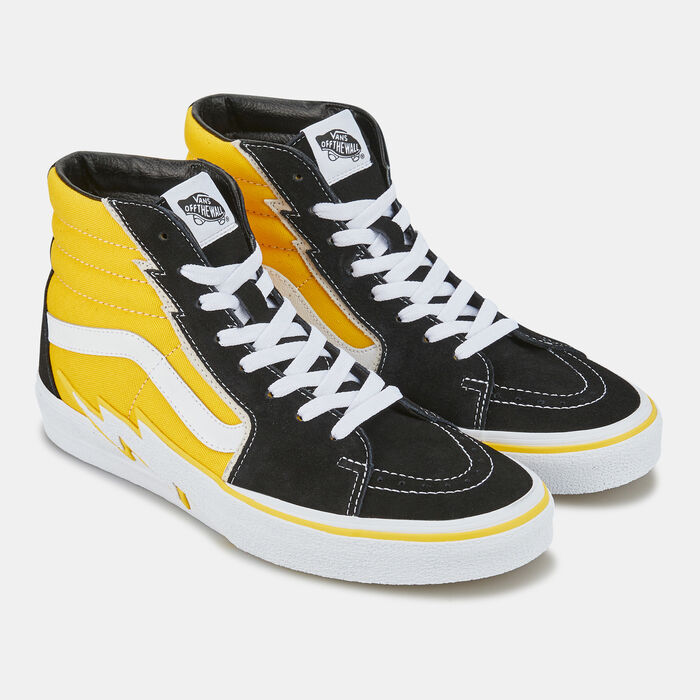 Sk8 hi bolt yellow vans Outlet