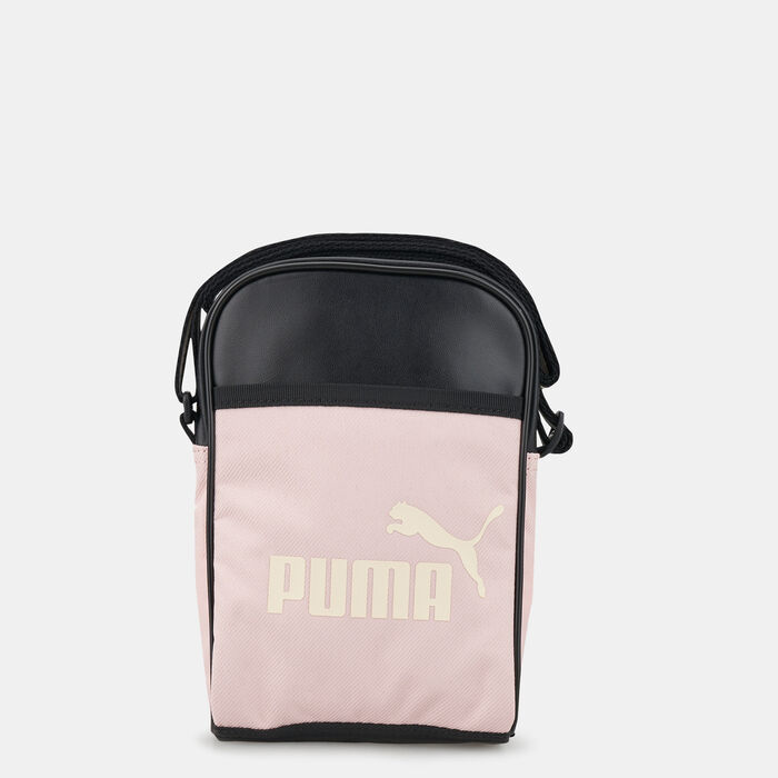 PUMA Men's Campus Compact Portable Messenger Bag Pink PUMA Men's Campus Compact Portable Messenger Bag Pink image number 0