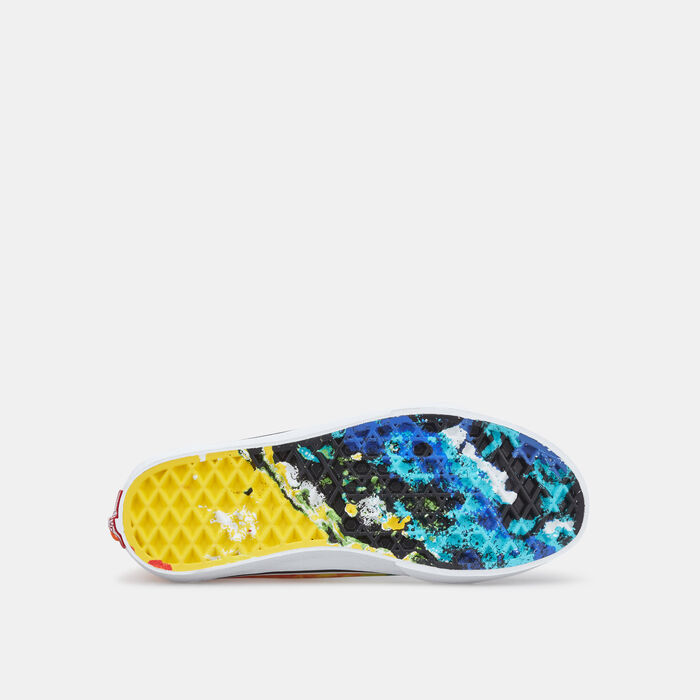 Vans Kids’ x Crayola Sk8-Hi Zip Unisex Shoe (Younger Kids) Blue Vans Kids’ x Crayola Sk8-Hi Zip Unisex Shoe (Younger Kids) Blue image number 3