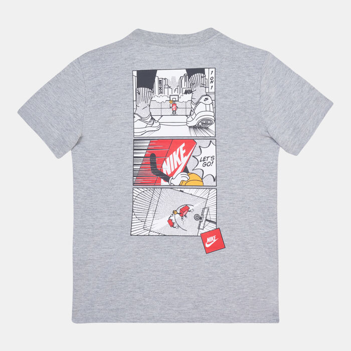 Nike Kids' Icons of Play T-Shirt (Baby and Toddler) Grey Nike Kids' Icons of Play T-Shirt (Baby and Toddler) Grey image number 1