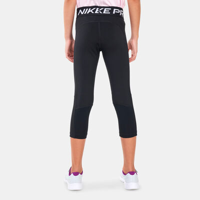 Nike Kids' Pro Capri Leggings (Older Kids) Black
