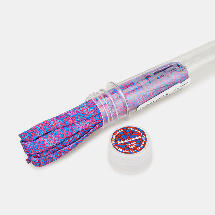 TUBELACES Flat Shoelaces (5 Pieces) Multi-Color image number 1