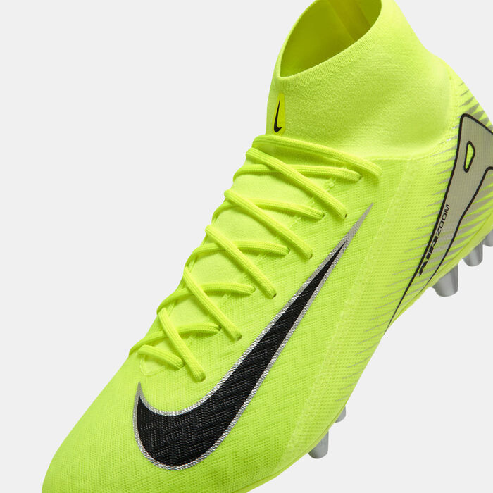 Nike Men's Mercurial Superfly 10 Academy AG Football Shoes yellow Nike Men's Mercurial Superfly 10 Academy AG Football Shoes yellow image number 5