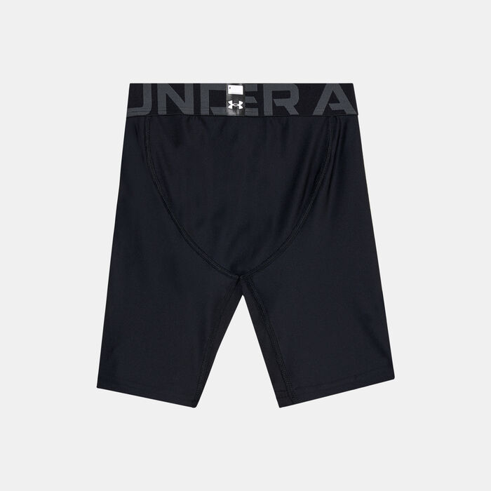 Under Armour Kids' HeatGear® Armour Shorts Black Under Armour Kids' HeatGear® Armour Shorts Black image number 1