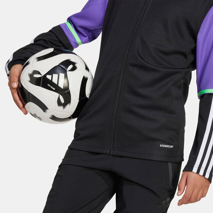 adidas Kids' F50 Football Training Jacket Black image number 3