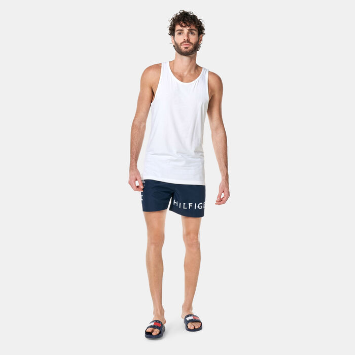 Tommy Hilfiger Men's Crafted Logo Swimming Shorts Blue image number 2