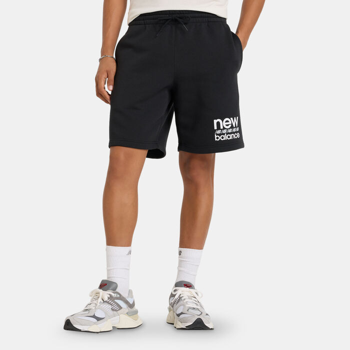 New Balance Men's Sport Essentials Fleece Graphic Shorts Black image number 0
