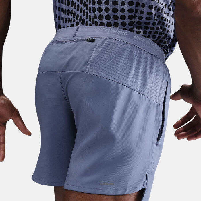 Nike Men's Stride Dri-FIT Running Shorts Blue Nike Men's Stride Dri-FIT Running Shorts Blue image number 5