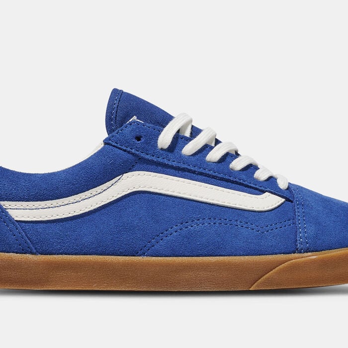 Vans Old Skool Lowpro Unisex Shoes Blue Vans Old Skool Lowpro Unisex Shoes Blue image number 3