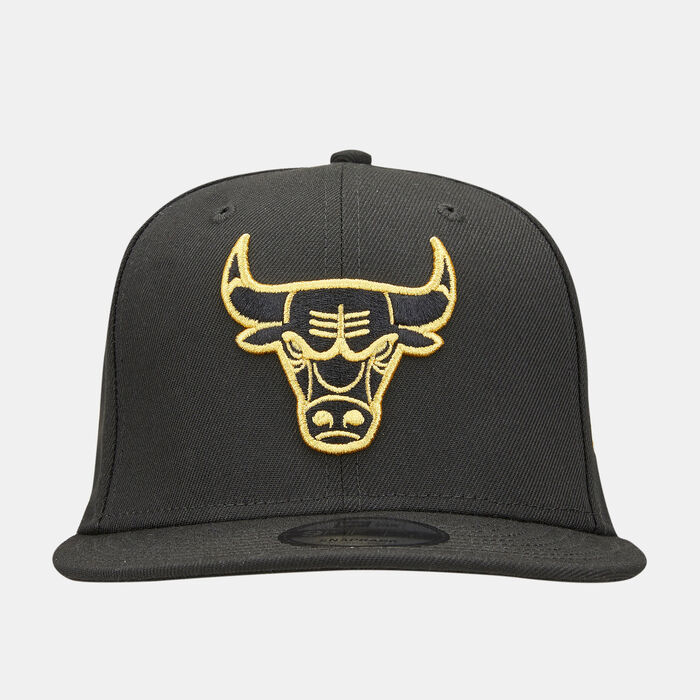 New Era Men's Metallic 9Fifty Chicago Bulls Trucker Cap Black New Era Men's Metallic 9Fifty Chicago Bulls Trucker Cap Black image number 0