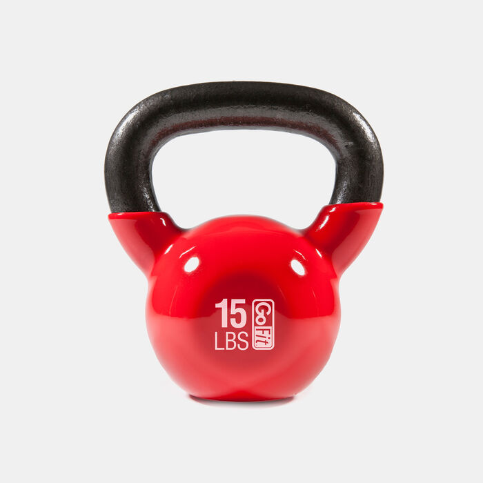 GoFit Kettlebell - 15lbs (Approx 6.8kg) Red image number 0
