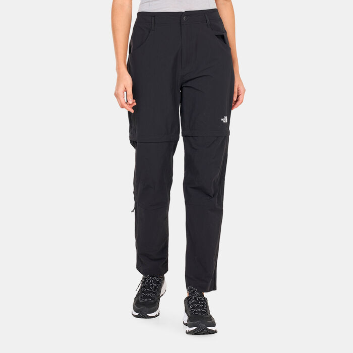 The North Face Women's Exploration Convertible Pants Black The North Face Women's Exploration Convertible Pants Black image number 0