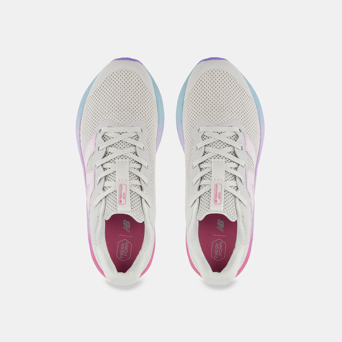 New Balance Kids' Fresh Foam Arishi v4 Running Shoes White image number 4