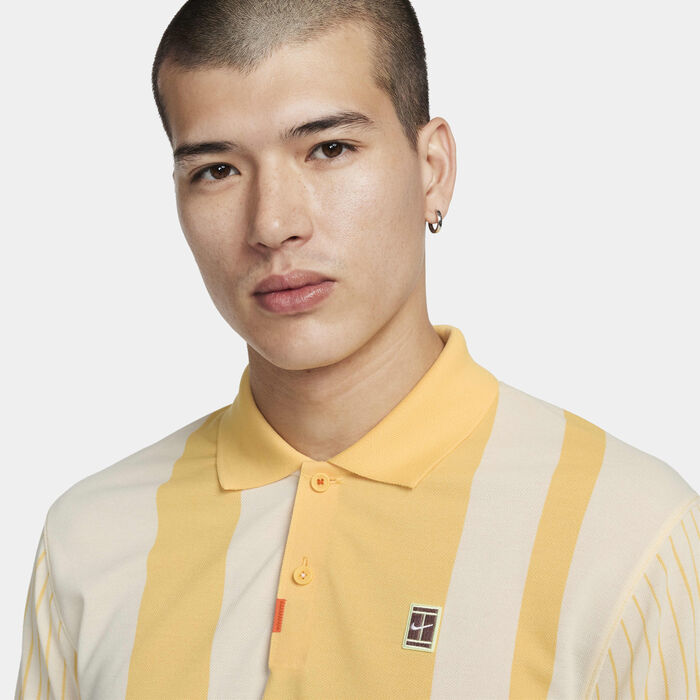 Nike Men's Dri-FIT Polo Shirt yellow Nike Men's Dri-FIT Polo Shirt yellow image number 2