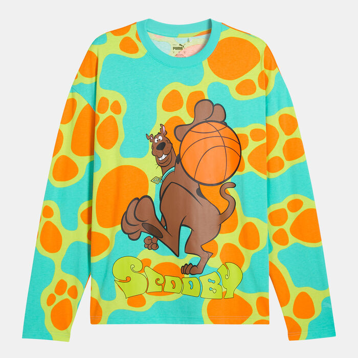 PUMA Men's Scooby-Doo T-Shirt Blue PUMA Men's Scooby-Doo T-Shirt Blue image number 0