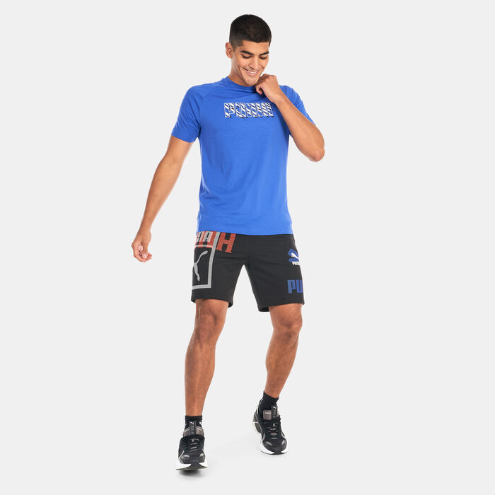 PUMA Men's DYNA-MIX Graphic T-Shirt Blue PUMA Men's DYNA-MIX Graphic T-Shirt Blue image number 2