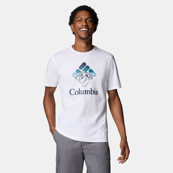 Columbia Men's Rapid Ridge™ Graphic T-Shirt White Columbia Men's Rapid Ridge™ Graphic T-Shirt White image number 0