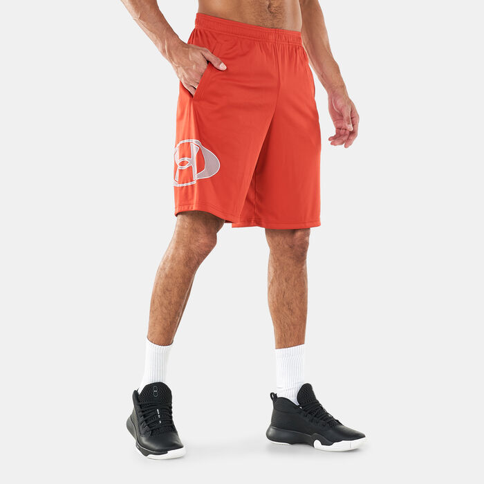 Under Armour Men's UA Tech™ Lockertag Shorts Red Under Armour Men's UA Tech™ Lockertag Shorts Red image number 0