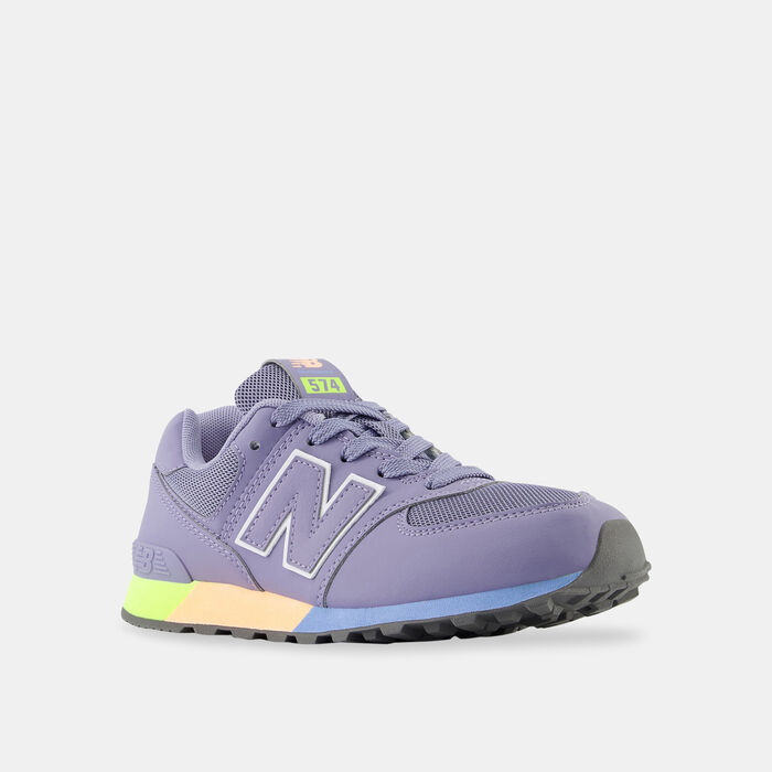 New Balance Kids' 574 Shoes Purple New Balance Kids' 574 Shoes Purple image number 1