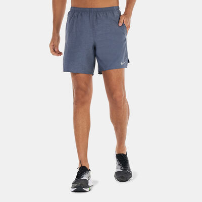 Nike Men's 2-in-1 7-inch Challenger Shorts Blue