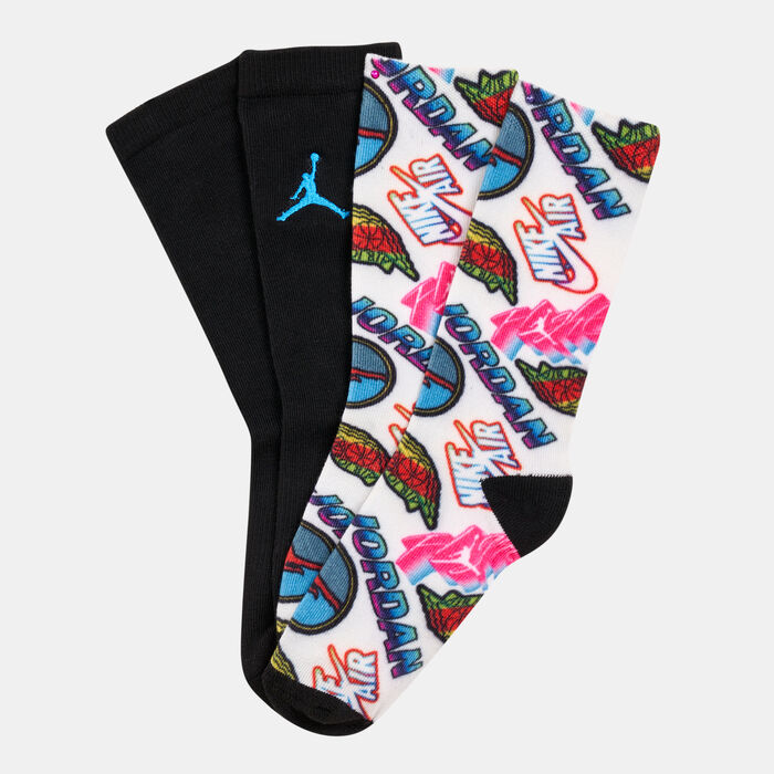 Kids' Sticker Socks (2 Pack) Kids' Sticker Socks (2 Pack) image number 0