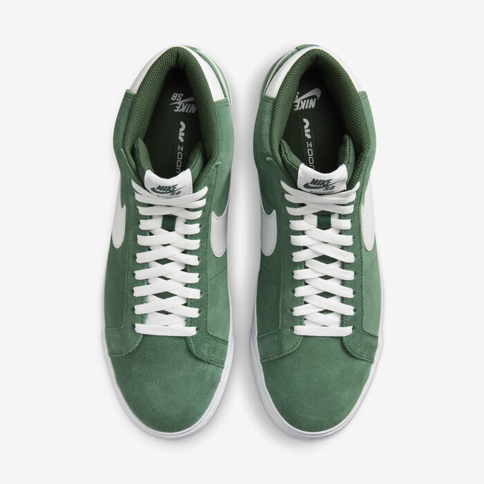 Nike SB Zoom Blazer Mid Skate Shoes Green Nike SB Zoom Blazer Mid Skate Shoes Green image number 3