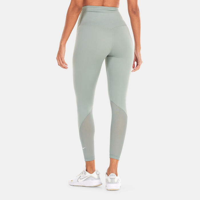 Nike Women's One High-Waisted Leggings Grey image number 1