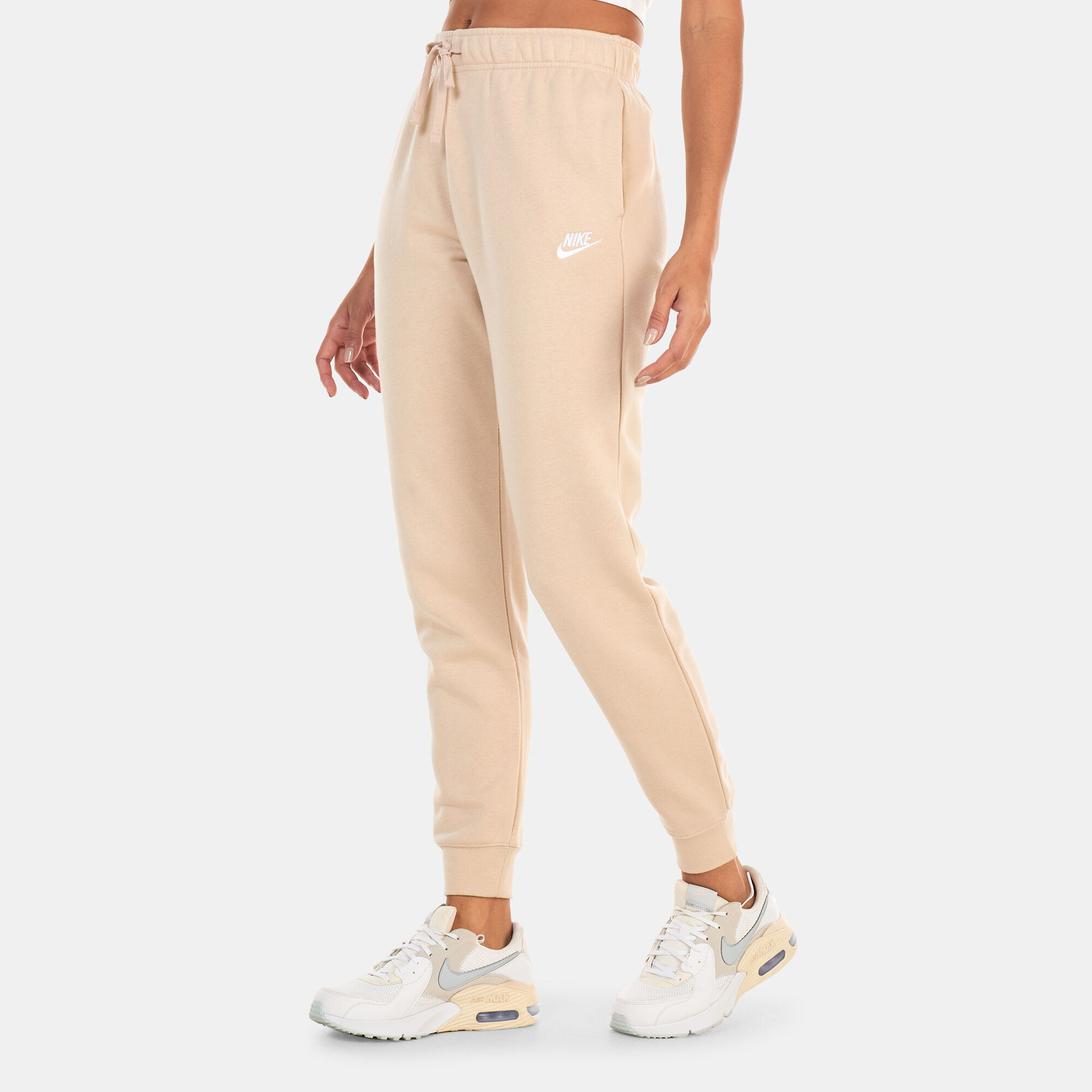 Women s Sportswear Club Fleece Joggers Beige Nike in KSA SSS