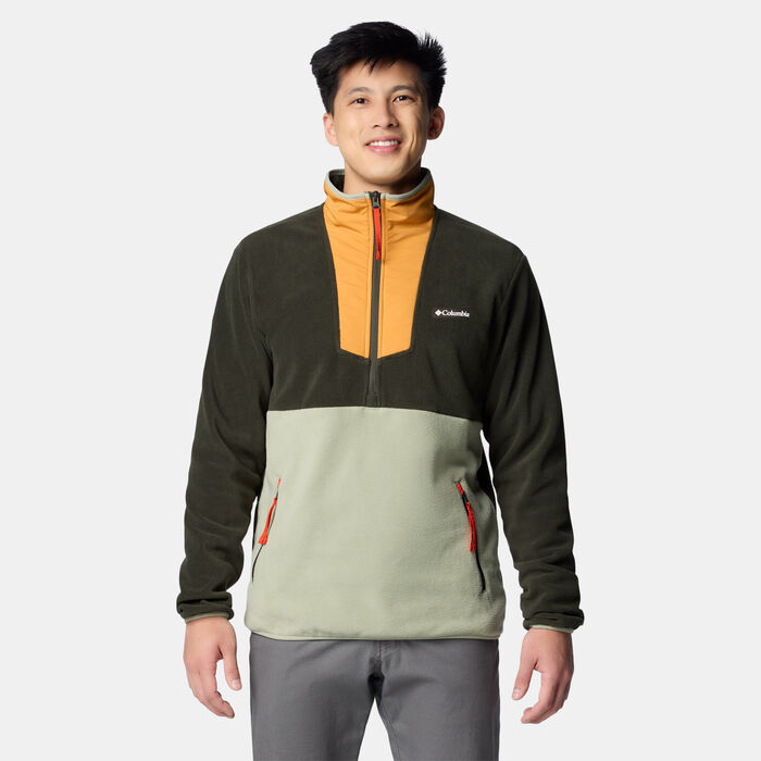 Columbia Men's Sequoia Grove Fleece 1/2-Zip Top Green Columbia Men's Sequoia Grove Fleece 1/2-Zip Top Green image number 0