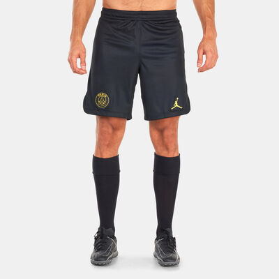 Jordan Men's Paris Saint-Germain Dri-FIT Stadium Fourth Shorts - 2022/23 Black Jordan Men's Paris Saint-Germain Dri-FIT Stadium Fourth Shorts - 2022/23 Black