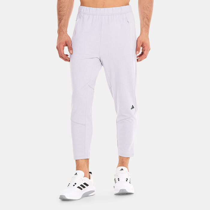 adidas Men's D4T 7/8 Yoga Pants Grey adidas Men's D4T 7/8 Yoga Pants Grey image number 0