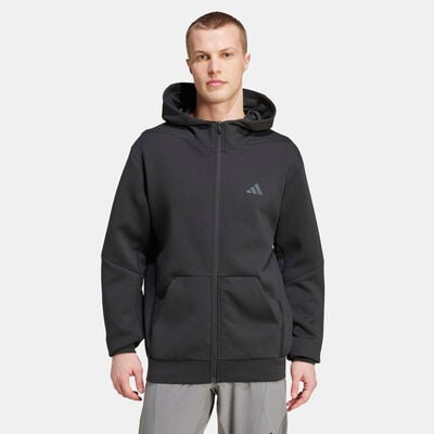 adidas Men's Designed for Training Full-Zip Track Jacket Black adidas Men's Designed for Training Full-Zip Track Jacket Black
