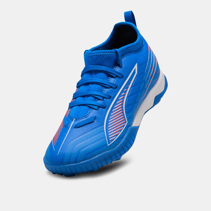 PUMA Kids' ULTRA 6 MATCH Turf Ground Football Shoes Blue PUMA Kids' ULTRA 6 MATCH Turf Ground Football Shoes Blue image number 4