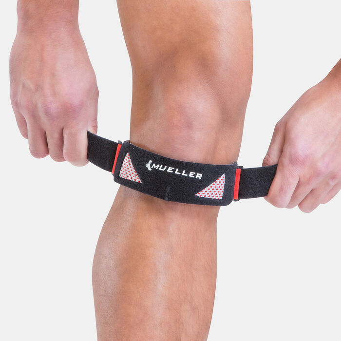 Mueller Advanced Patella Knee Strap (One Size) Black Mueller Advanced Patella Knee Strap (One Size) Black image number 0
