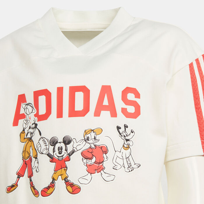 adidas Kids' x Disney Mickey Mouse Set (Younger Kids) yellow adidas Kids' x Disney Mickey Mouse Set (Younger Kids) yellow image number 2