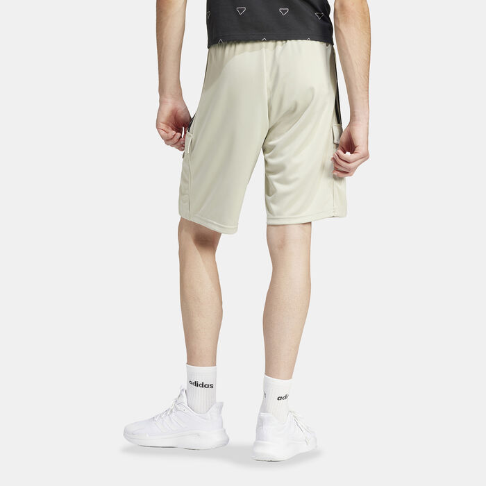 adidas Men's Tiro Cargo Shorts Beige adidas Men's Tiro Cargo Shorts Beige image number 1