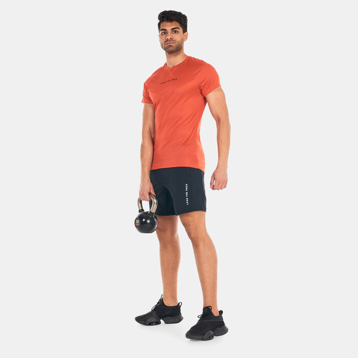 SQUATWOLF Men's Statement Training T-Shirt Orange SQUATWOLF Men's Statement Training T-Shirt Orange image number 2