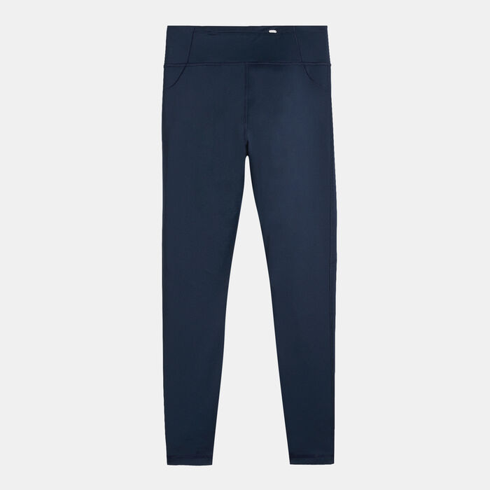 PUMA Women's FIRST MILE 7/8 Running Leggings Blue PUMA Women's FIRST MILE 7/8 Running Leggings Blue image number 1