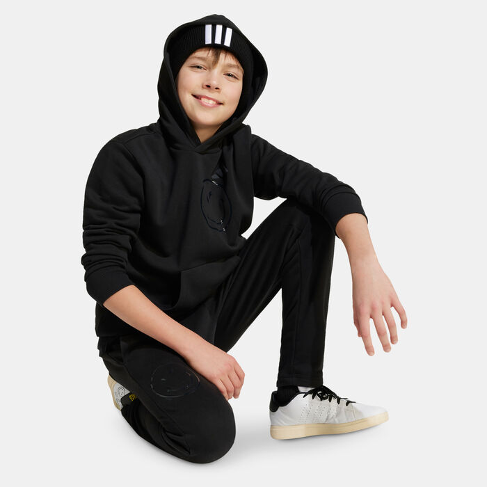 adidas Kids' adidas X SmileyWorld Hoodie Black image number 2