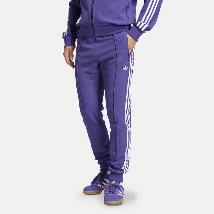 adidas Men's Real Madrid Terrace Icons Track Pants Purple adidas Men's Real Madrid Terrace Icons Track Pants Purple image number 0