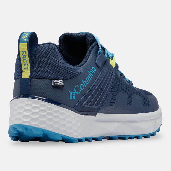 Columbia Men's Facet 75 OutDry Hiking Shoes Blue image number 2