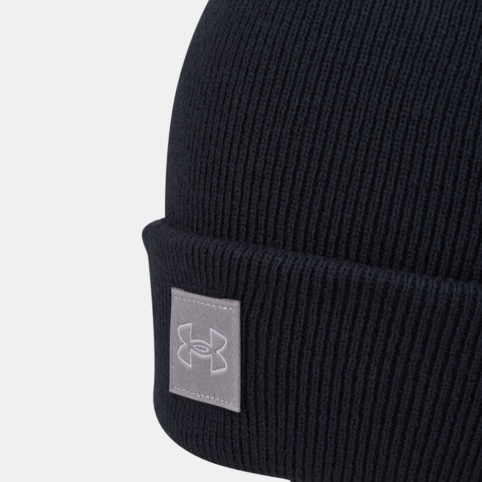 Under Armour Women's Halftime Cuff Beanie Black Under Armour Women's Halftime Cuff Beanie Black image number 2