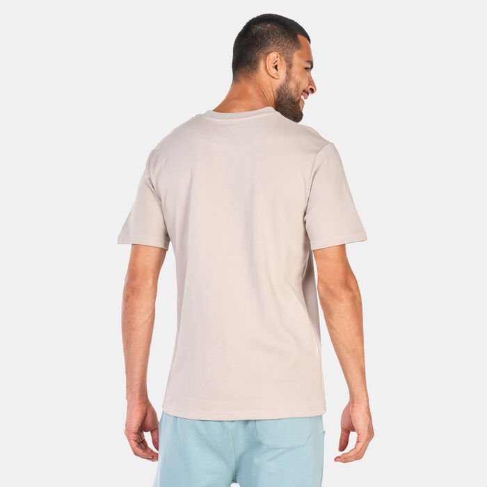 Sun and Sand Sports Men's Solid Crew T-Shirt Beige Sun and Sand Sports Men's Solid Crew T-Shirt Beige image number 1