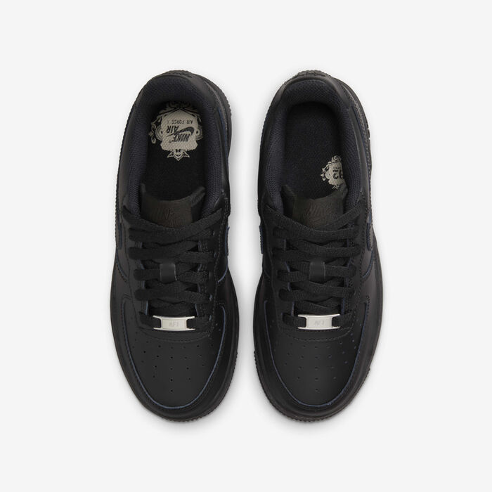 Nike Kids' Air Force 1 LE Shoes Black Nike Kids' Air Force 1 LE Shoes Black image number 3