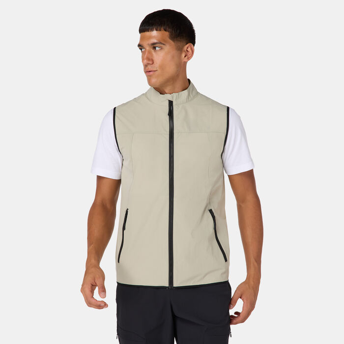 Sun and Sand Sports Men's Sleeveless Jacket Beige image number 0