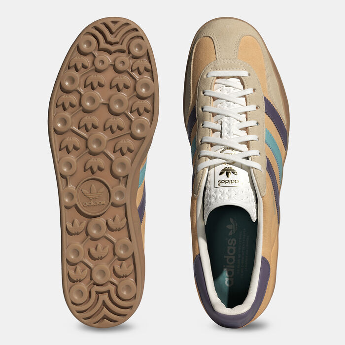 adidas Men's Gazelle Indoor Shoes Beige adidas Men's Gazelle Indoor Shoes Beige image number 4