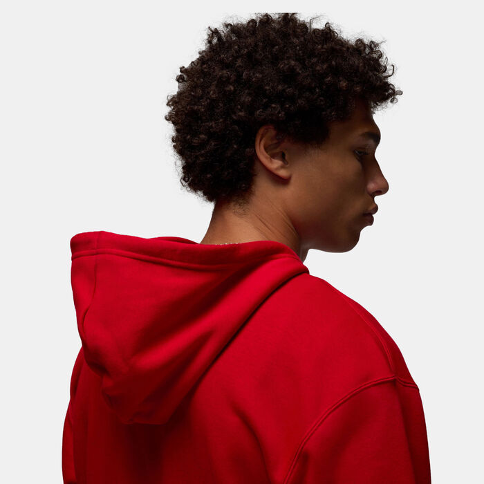 Jordan Men's Brooklyn Fleece Full-Zip Hoodie Red image number 5